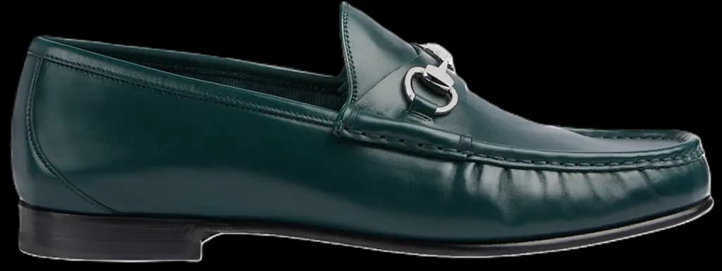Giày Gucci Loafer With Horsebit 'Dark Green' 757769-AACFG-3154