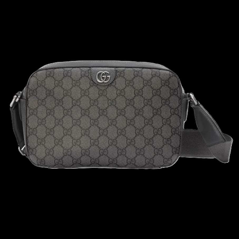 Túi Gucci Ophidia Medium Messenger Bag 'Grey Black' 767190-UULHK-1244