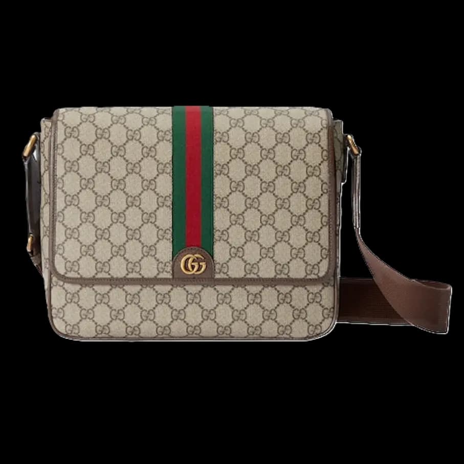 Túi Gucci Ophidia Medium Messenger Bag 'Beige Ebony' 761741-FACJQ-9741