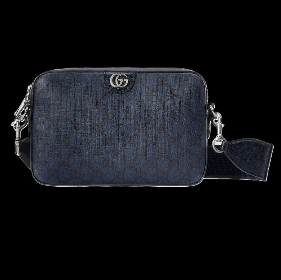 Túi Nam Gucci Ophidia GG Shoulder Bag 'Blue Black' 699439-UULHK-8441