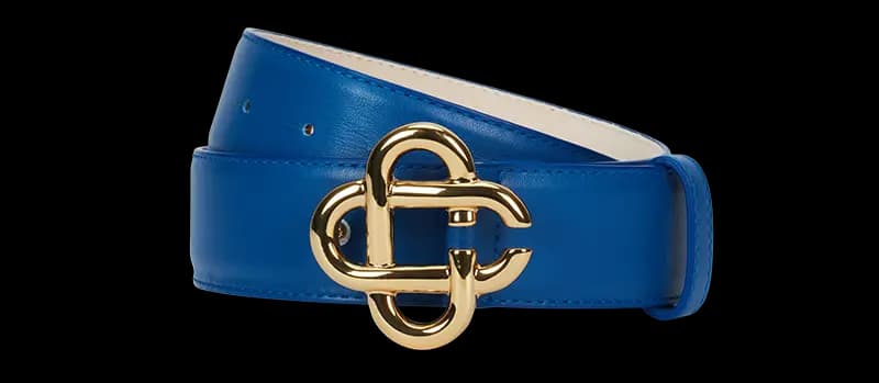 Thắt Lưng Casablanca Leather 'Navy' AF22-ACC-012-02