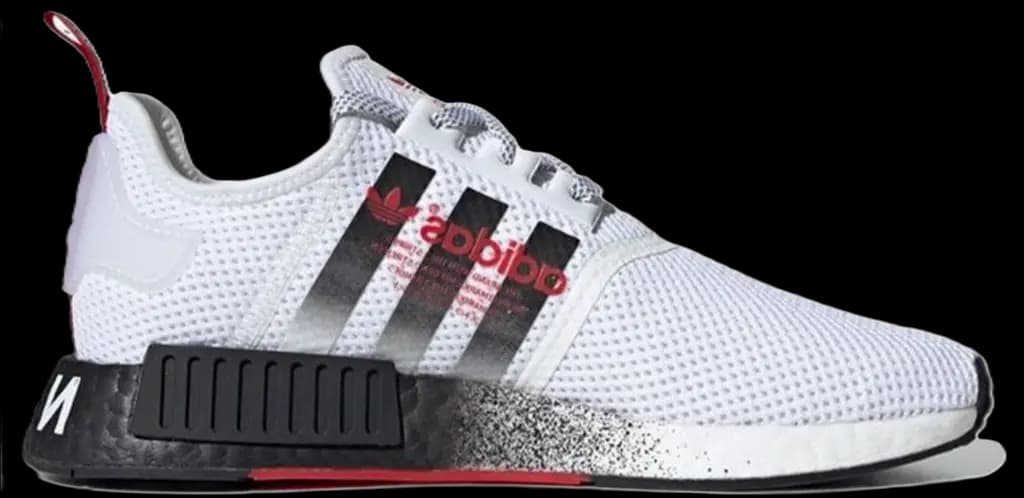 Giày Adidas NMD R1 'White Red' FY5356