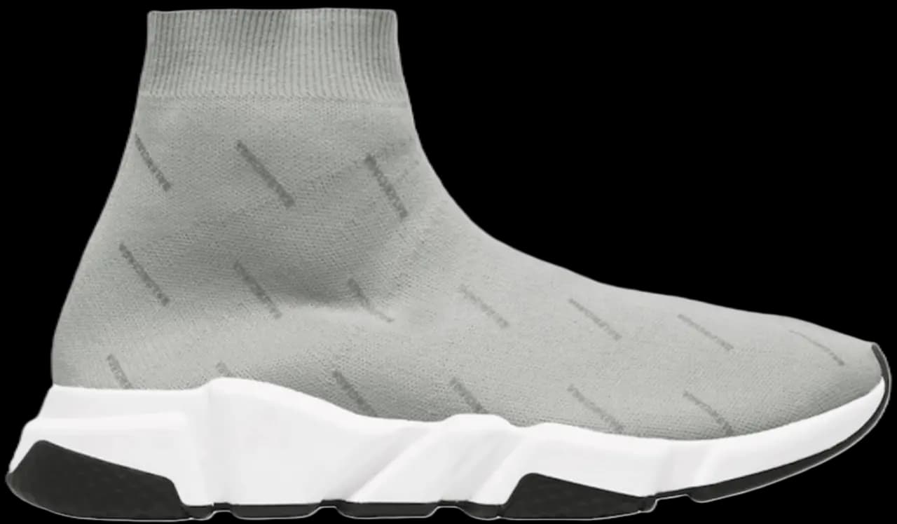 Giày Balenciaga Speed Trainer 'Grey Logo' 512527W06501224