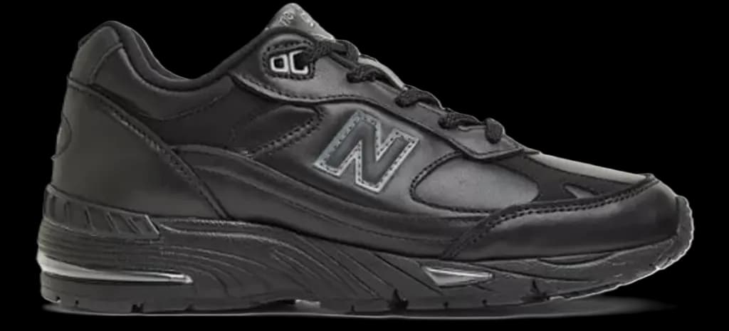 Giày New Balance 991 'Leather Black Grey' W991TK