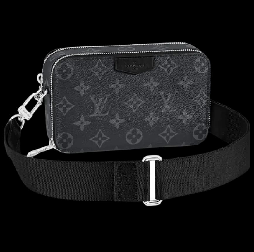 Túi Louis Vuitton Alpha Wearable Wallet 'Monogram Eclipse' M81260