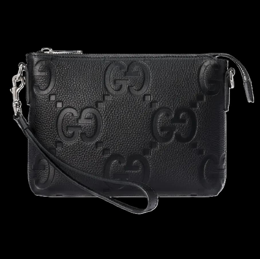 Túi Gucci Jumbo GG Small Messenger Bag 'Black' 761747-AABY7-1000