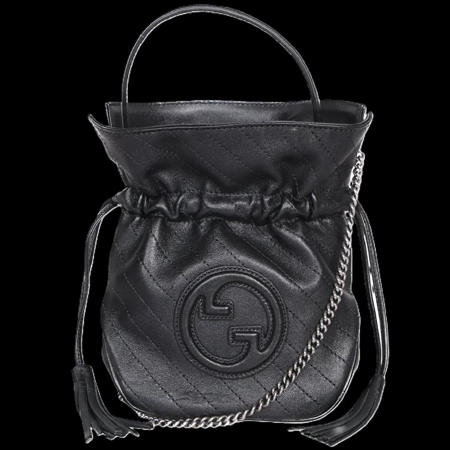Túi Gucci Blondie Mini Bucket Bag 'Black' 760313-AACP7-1000
