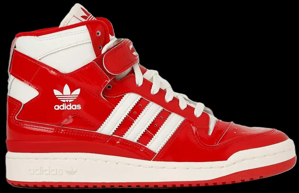 Giày Adidas Forum 84 High 'Patent Red White' GY6973