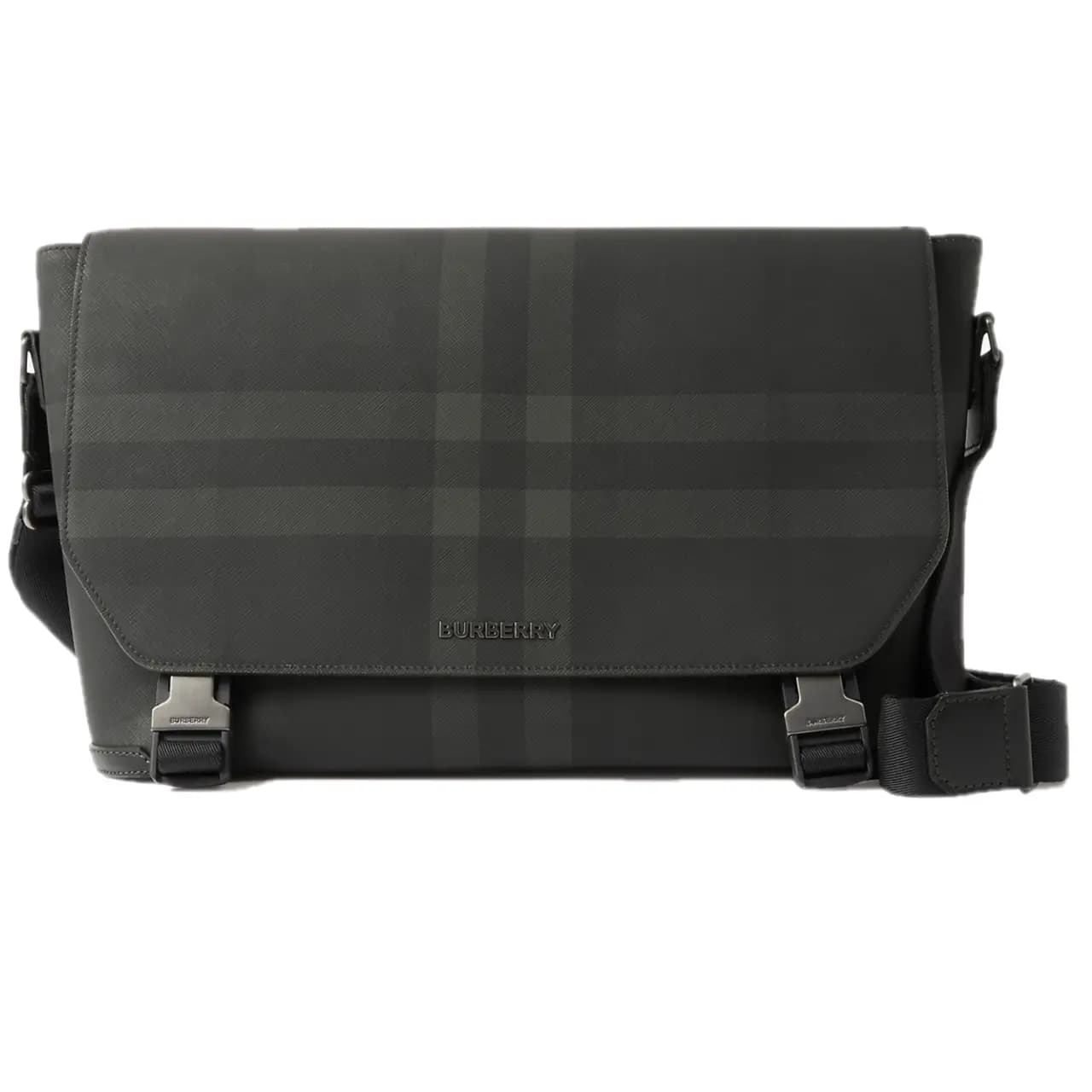 Túi Burberry Check And Leather Large 'Charcoal' 80653361