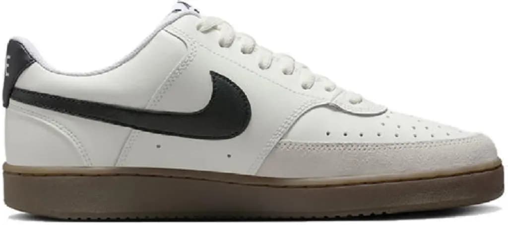 Giày Nike Court Vision Low Shoes 'Sail Light Brown White Black' FQ8075-133