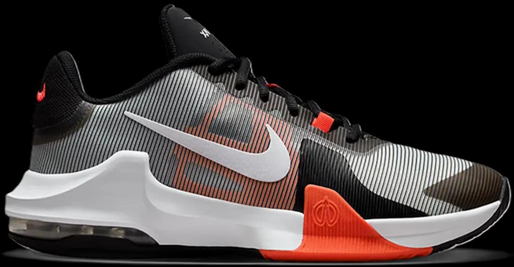 Giày Nike Air Max Impact 4 'Black Bright Crimson' DM1124-002