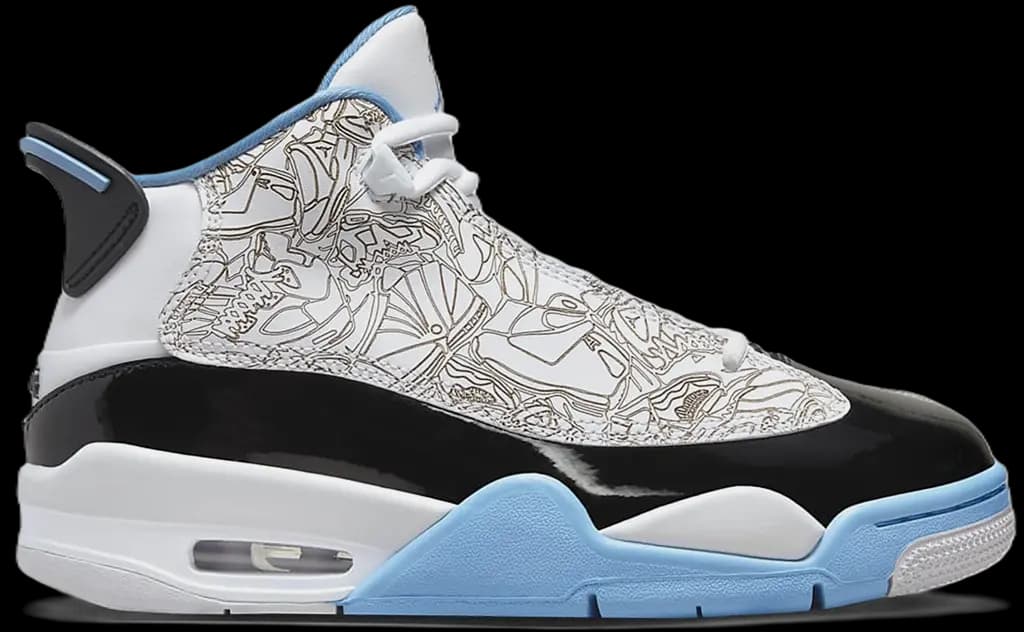 Giày Nike Air Jordan Dub Zero GS 'Legend Blue' DV1360-114
