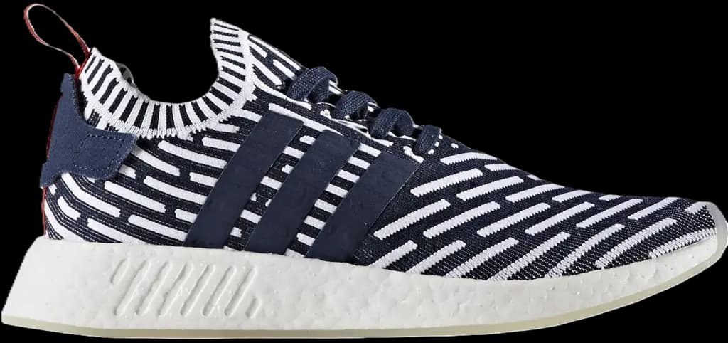 Giày Adidas NMD R2 'Black White' BB2951