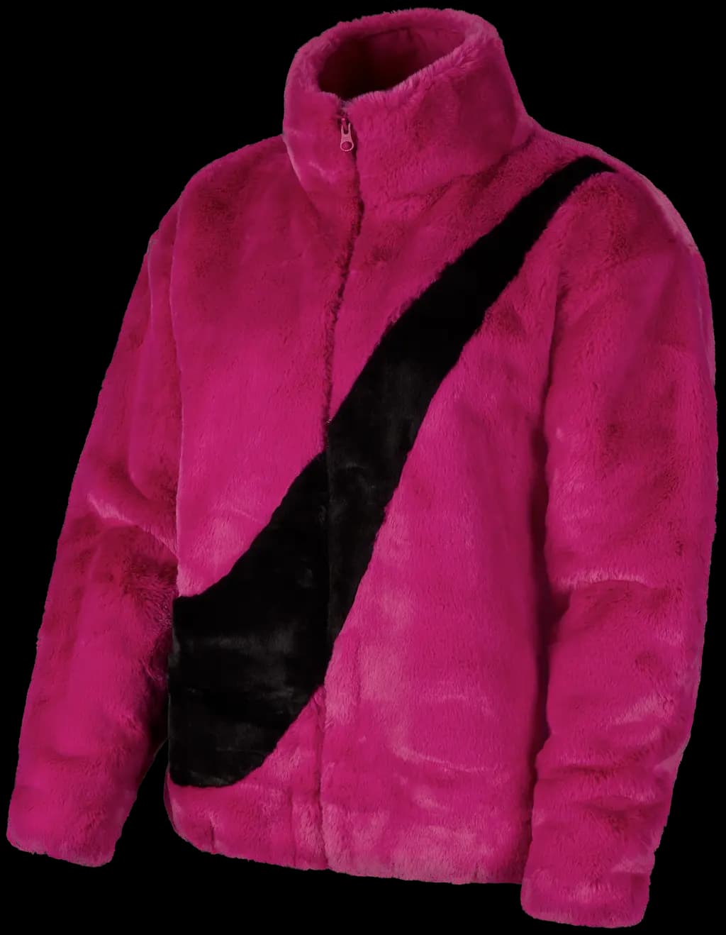 Áo Nike Sportswear Faux Fur Jacket 'Pink' CU6559-564