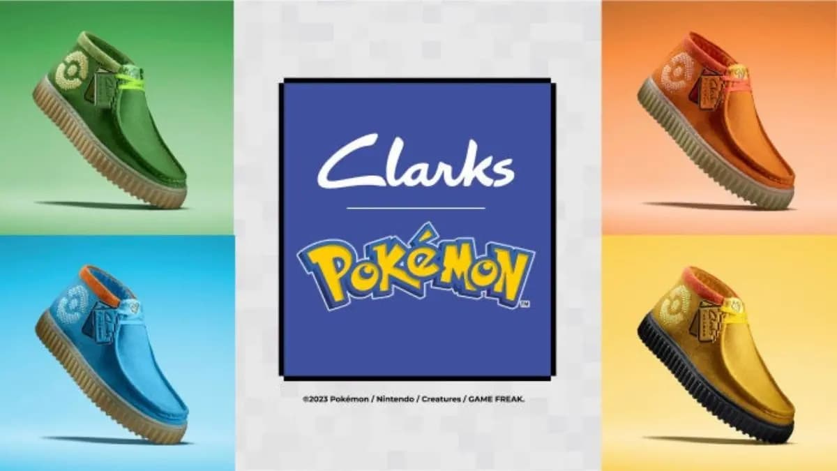 Clarks x Pokémon tiếp tục hợp tác trong bộ sưu tập mới