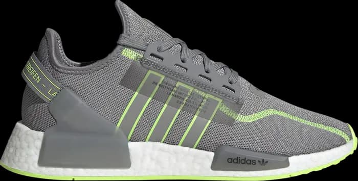 Giày Adidas NMD R1 V2 'Grey Signal Green' GY6163