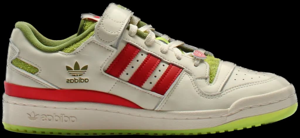 Giày Adidas x The Grinch Forum Low 'Cream White' ID3512
