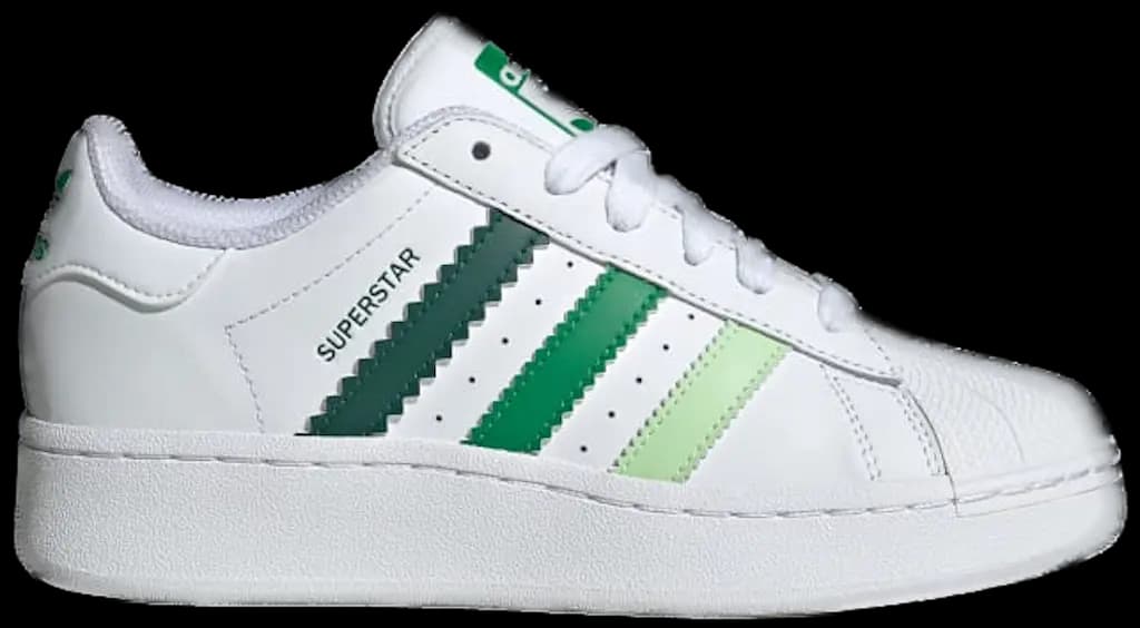 Giày Adidas Superstar XLG 'Cloud White Green' IF9121