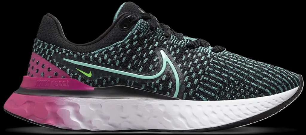 Giày Nike React Infinity Run Flyknit 3 'Black Pink' DD3024-003