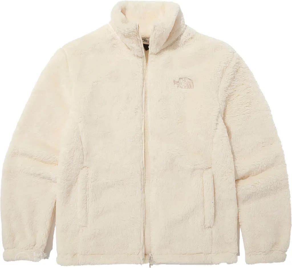 Áo The North Face Comfy Flex Zip Up Fleece Jacket 'Cream' NJ4FN55L