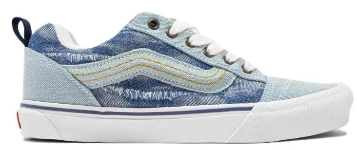 Giày Vans Knu Skool 'White and Blue' VN000E54NWD