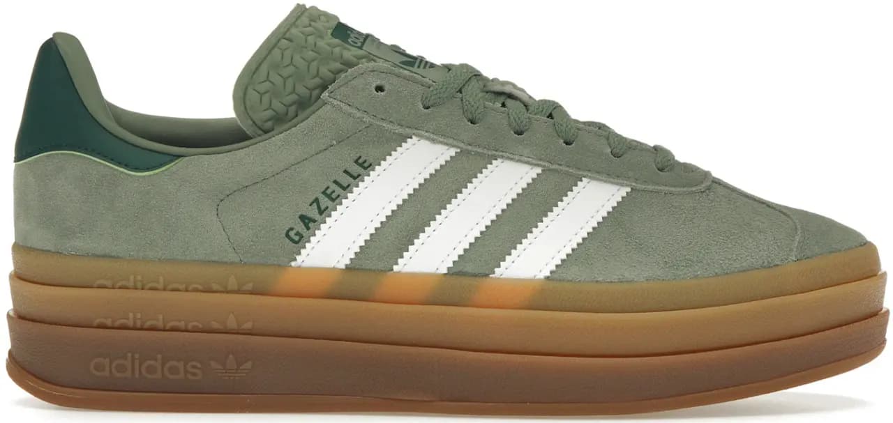 Giày Adidas Gazelle Bold 'Silver Green' ID6998