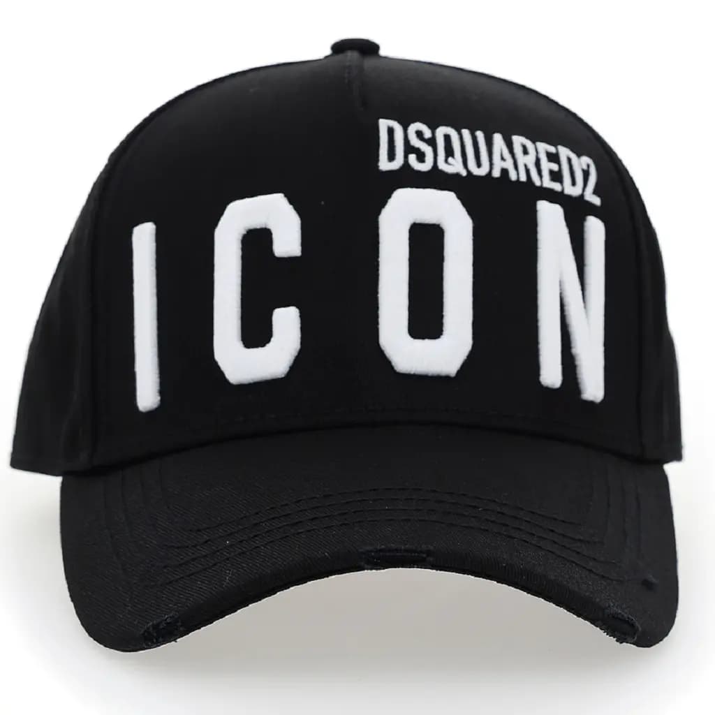 Mũ Dsquared2 Icon Gabardine 'Black' BCM041205C00001M063