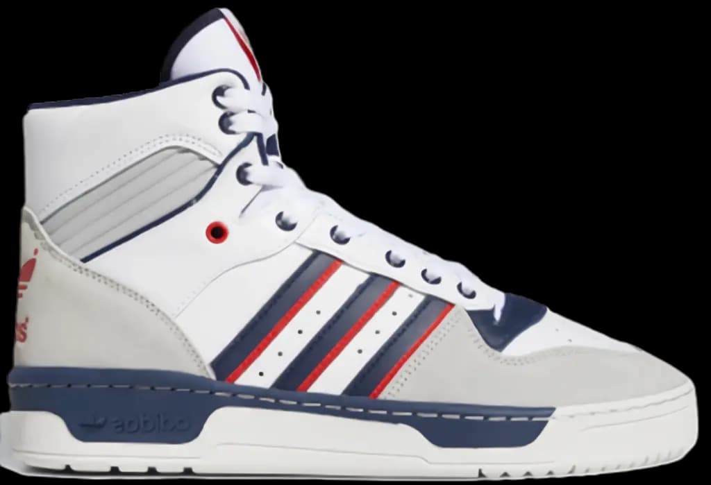 Giày Adidas Rivalry High 'White Grey' FV4921