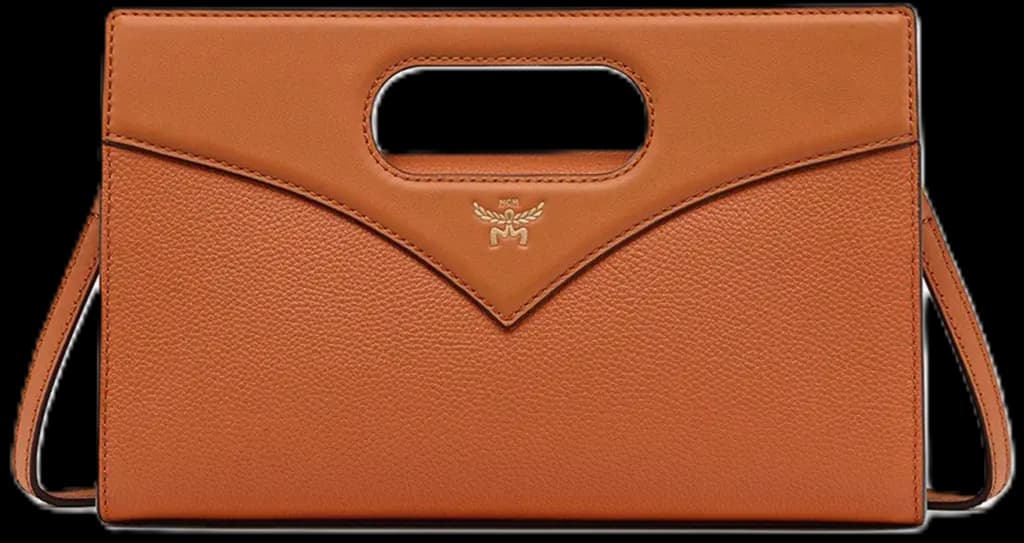 Túi MCM Diamond Tote Embossed Leather 'Cognac' MWRESAK03CO001