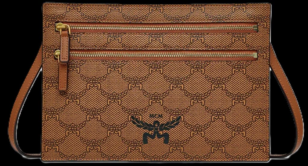 Túi MCM Himmel Crossbody Pouch in Lauretos 'Cognac' MXZESAC05CO001