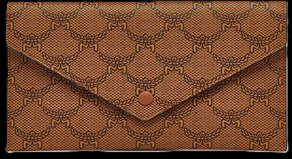 Túi MCM Himmel Continental Pouch Lauretos 'Cognac' MYLESAC03CO001