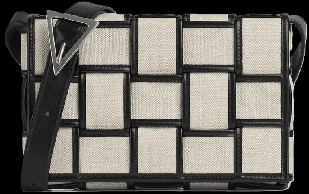 Túi Bottega Veneta Cassette 'Natural Black' 741451VMBN39809