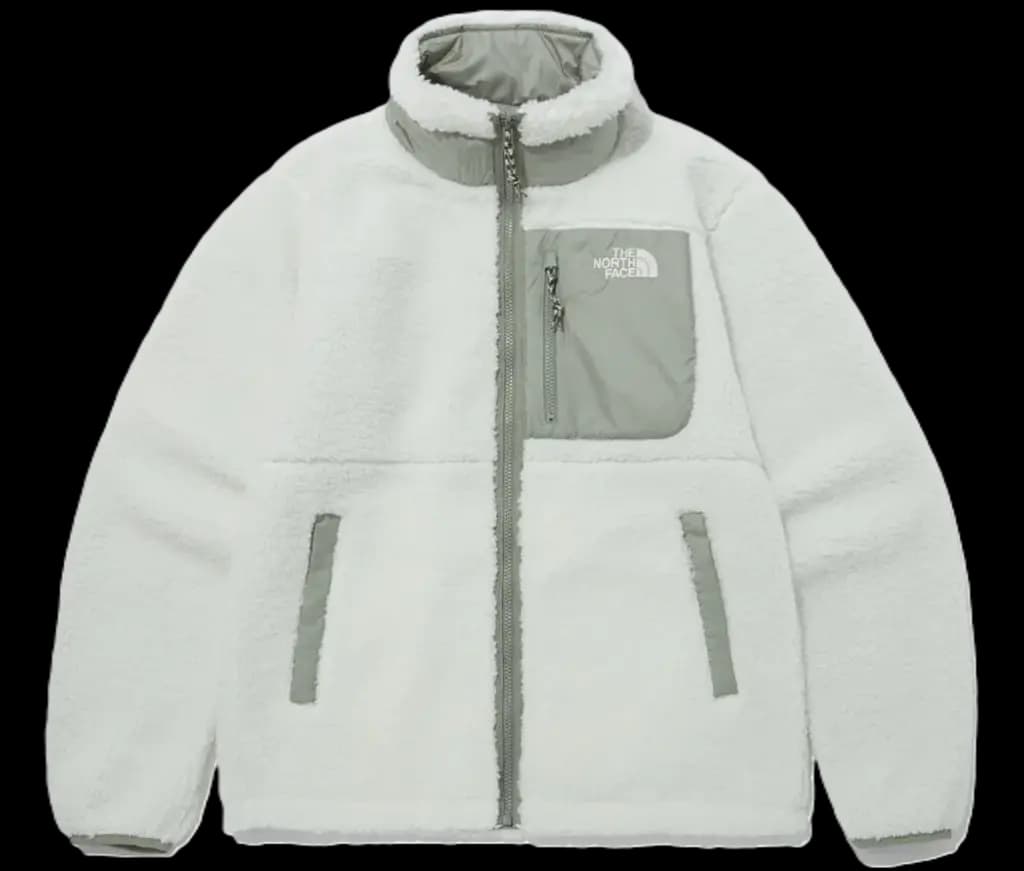 Áo The North Face Reversible Fleece Jacket 'White' NJ4FP54C