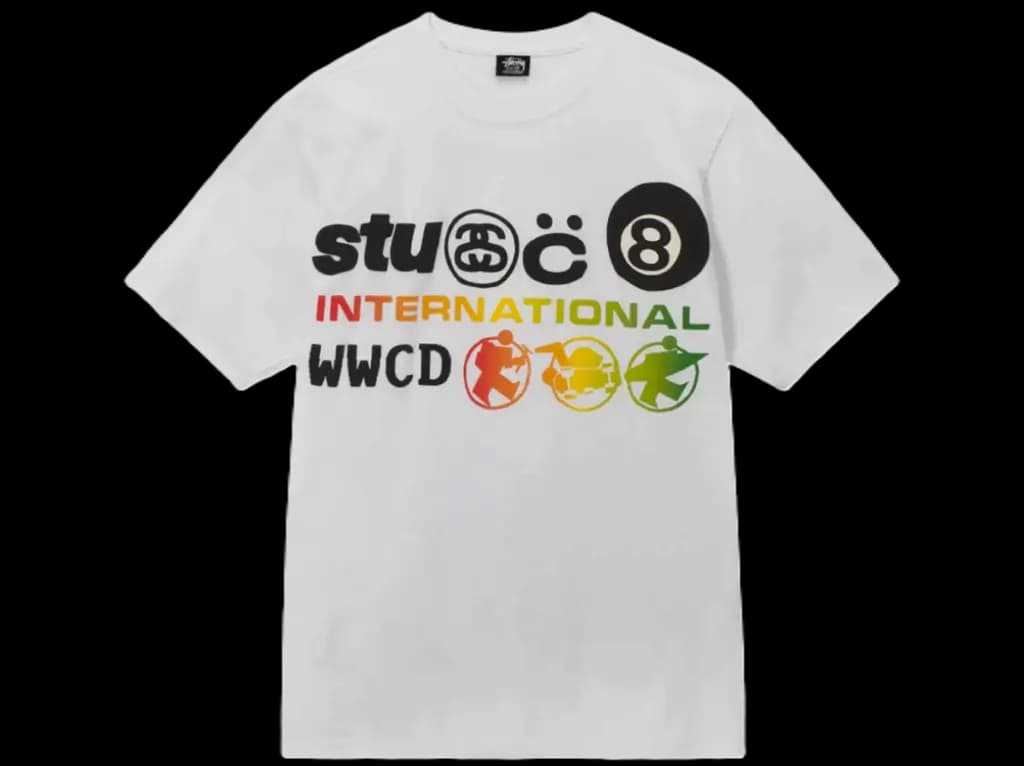 Áo Stussy x CPFM International T-shirt 'White'