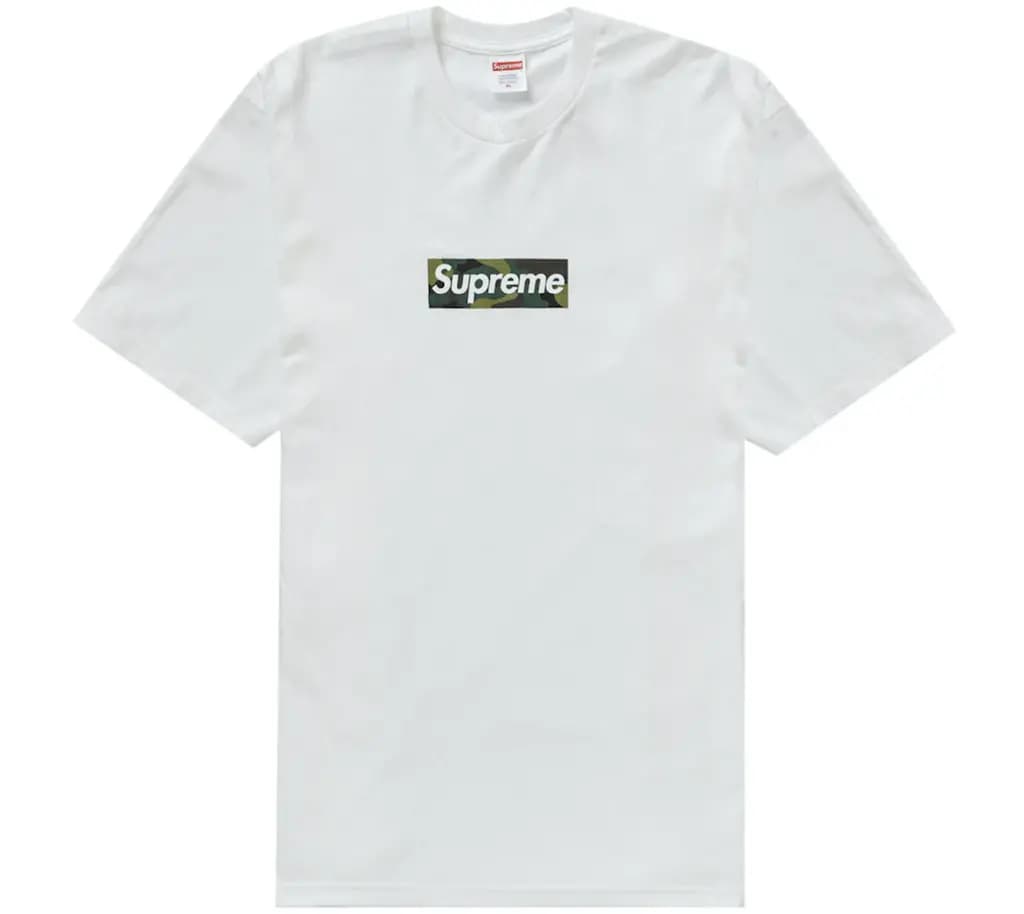 Áo Supreme Box Logo T-Shirt 'White' 23FW