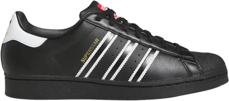 Giày Adidas Superstar 'Black White' GX9877