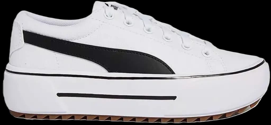 Giày Puma Kaia Platform 'White Black' 383804-01