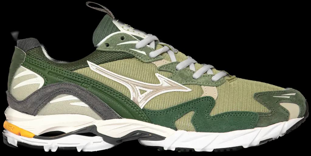 Giày Mizuno Rider 10 Low 'Grey Green' D1GA222604