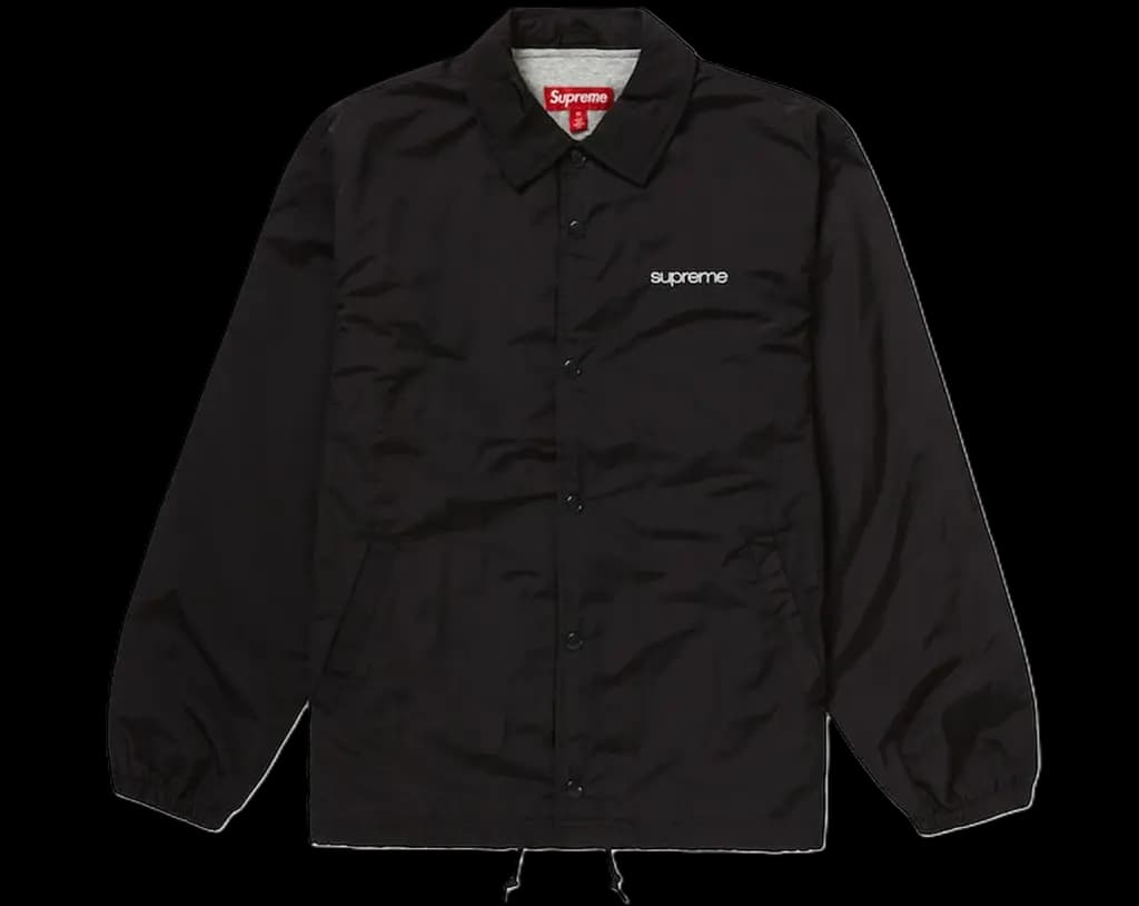 Áo Supreme NYC Coaches Jacket 'Black' 23FW