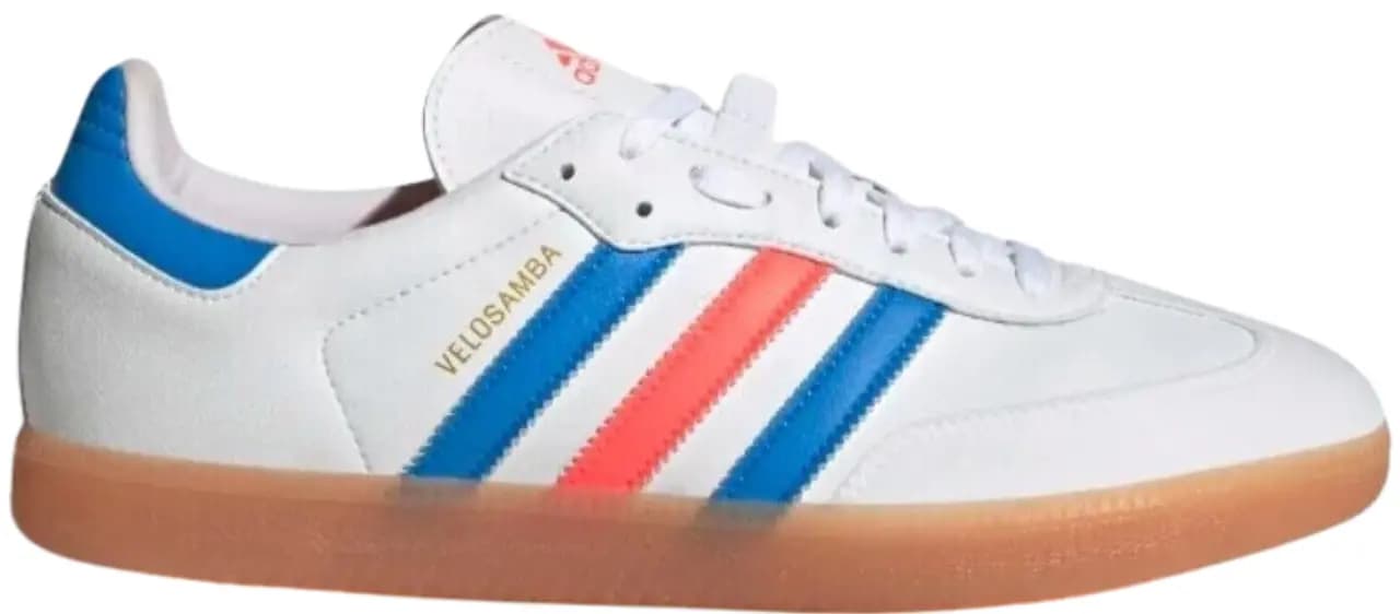Giày Adidas Velosamba 'White Blue Rush Turbo' GW5323