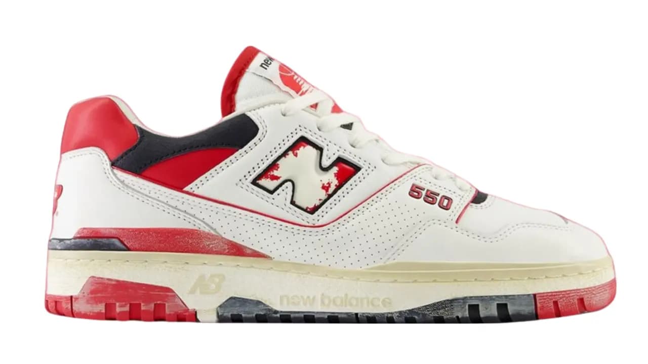 Giày New Balance 550 Vintage Pack 'Red' BB550VGA