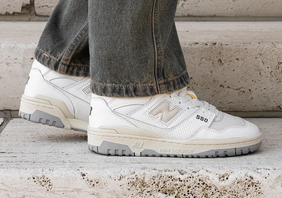 New Balance 550 da bóng bẩy và sức hút của thiết kế Retro