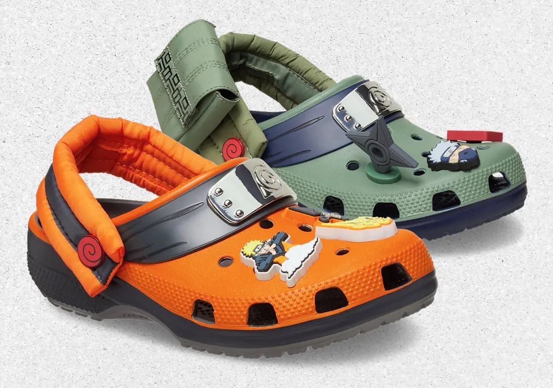 Khi Anime Gặp Thời Trang Gây Ấn Tượng Với Naruto x Crocs