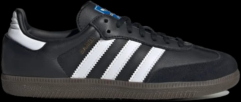 Giày Adidas Samba OG J 'Black' IE3676