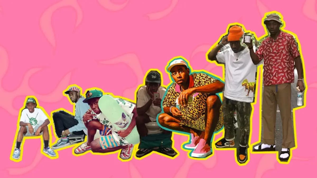 Sự phát triển về phong cách sneaker của Tyler, the Creator
