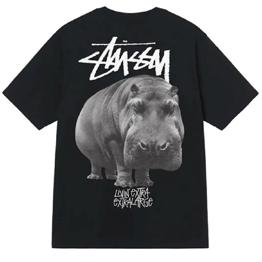 Áo Stussy Big Hippo T-Shirt ‘Black’