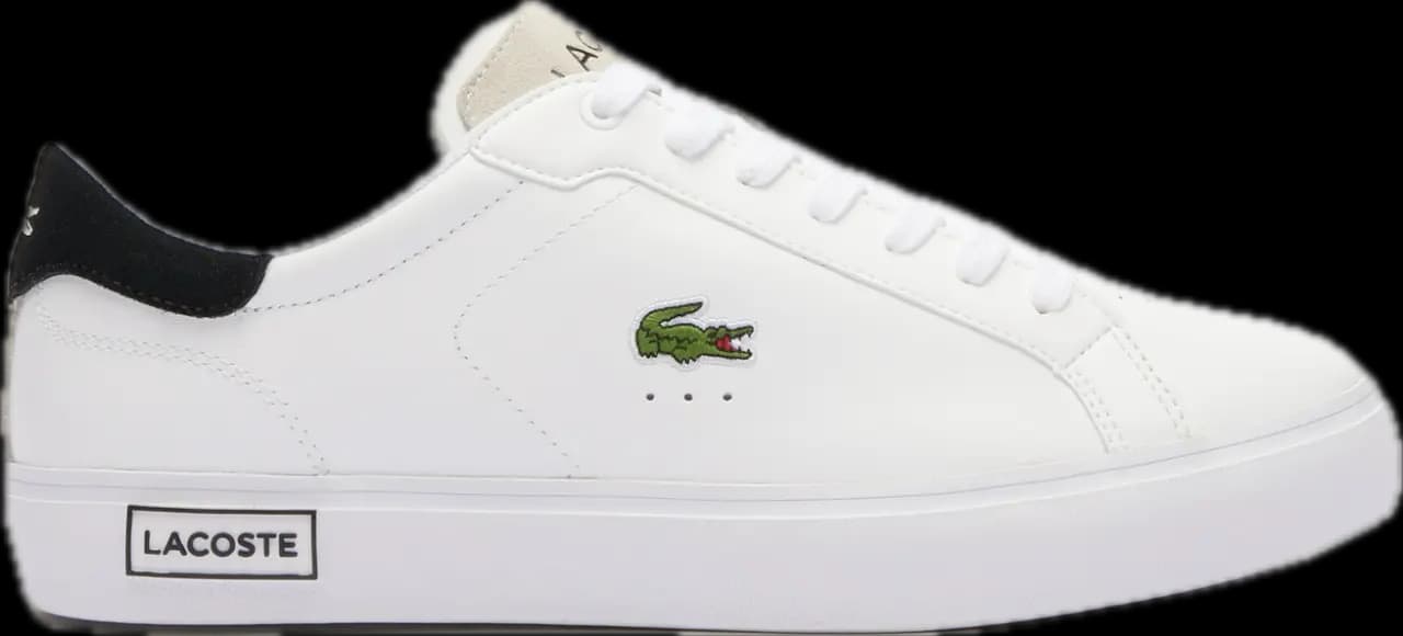 Giày Lacoste Powercourt Logo ‘Black White’ 7-47SMA0082147