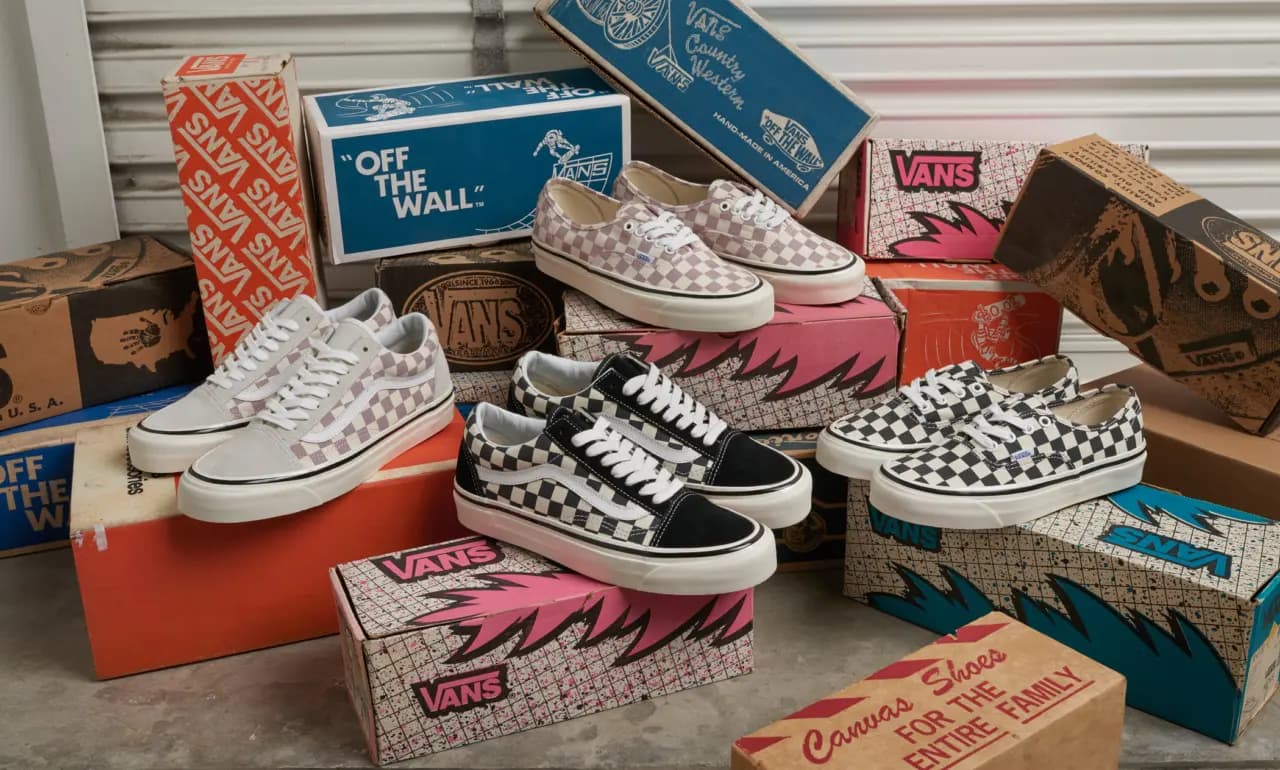 Sự thay đổi của Vans qua từng năm