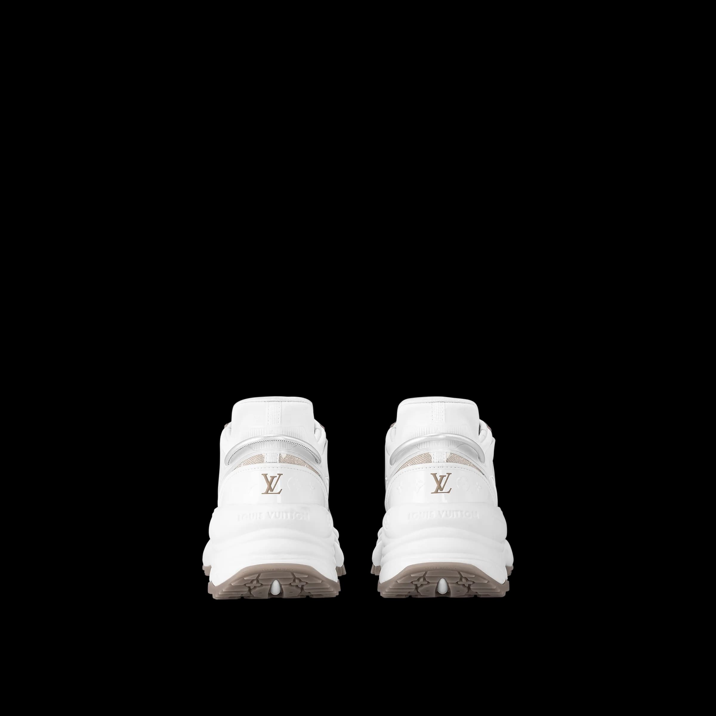 Giày Louis Vuitton Run 55 Trainers 'Beige' 1AC28C