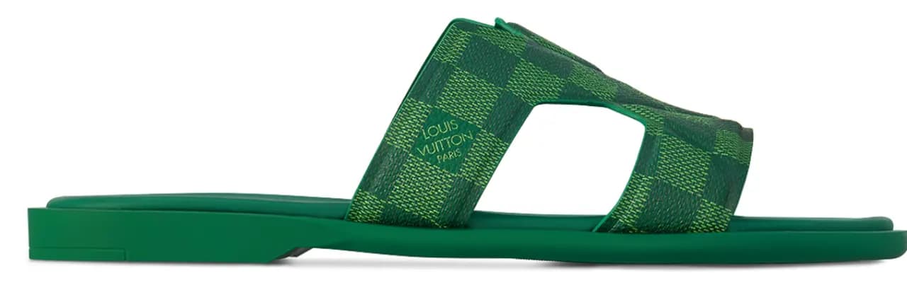 Dép Louis Vuitton LV Oasis Mules 'Green' 1AC5EQ